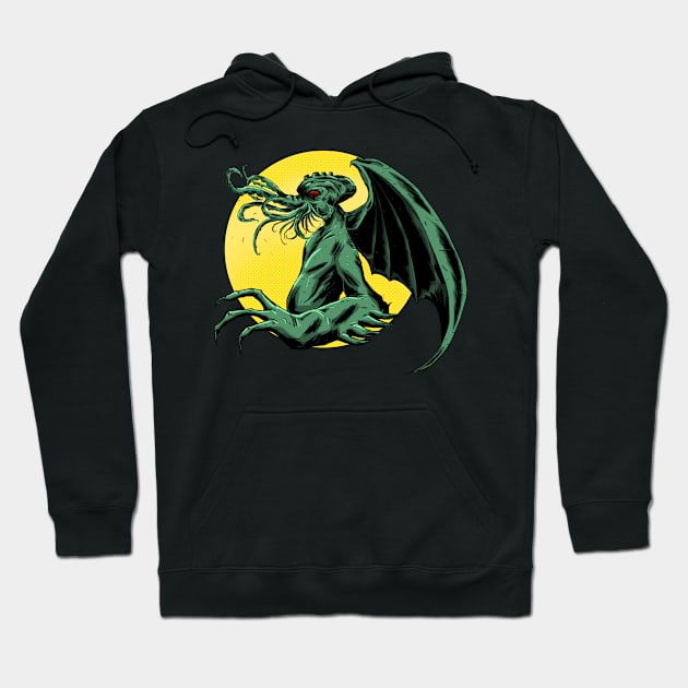 Wake of Cthulhu Hoodie by BRed_BT